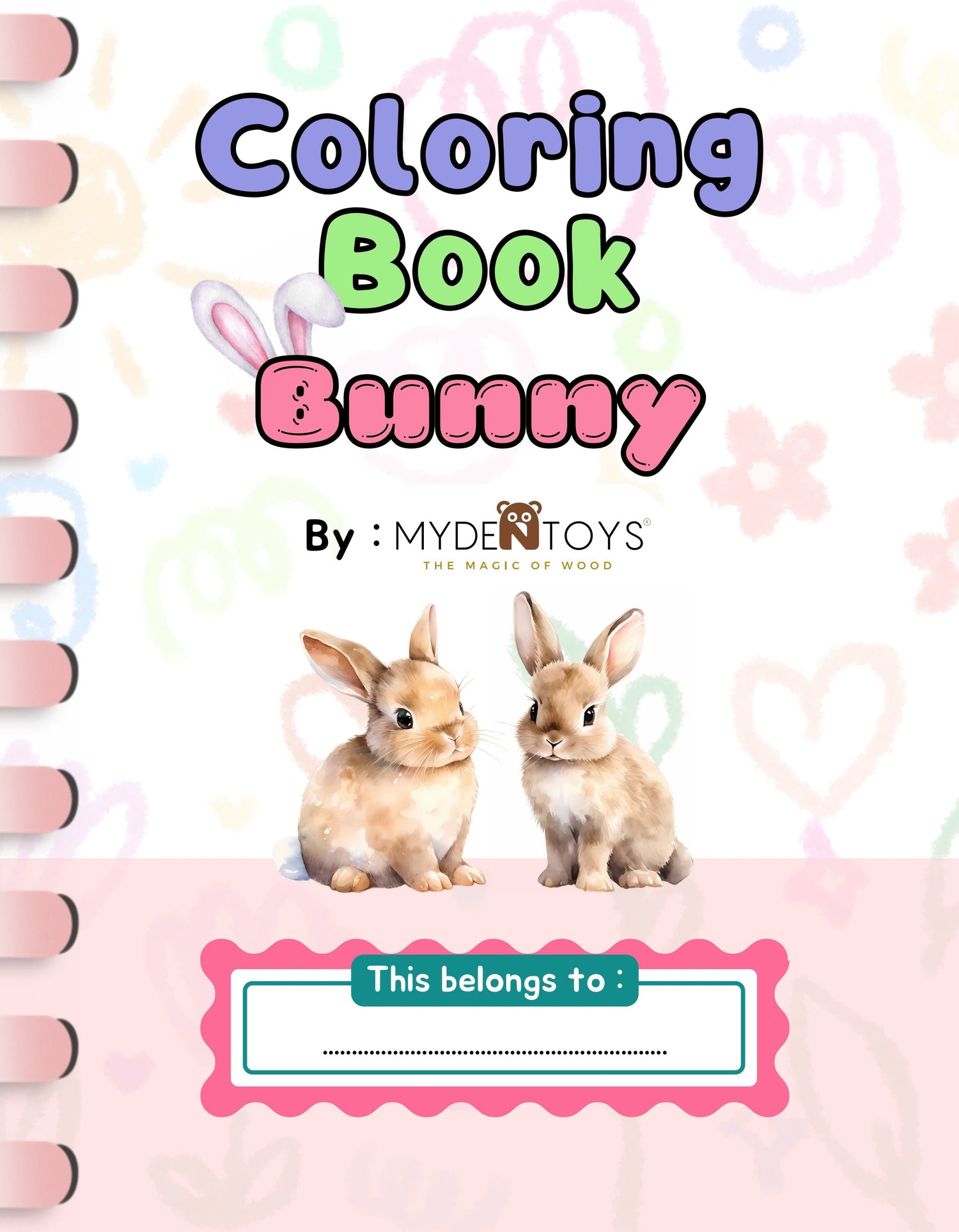 Explore the Bunny Coloring Book - Free Download