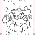 Cinnamoroll Coloring Book - Free Dowload