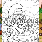 The Smurfs Coloring Book - Free Dowload