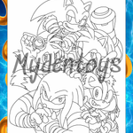 Sonic Coloring Book - Free Dowload
