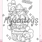 My Melody Coloring Book - Free Dowload