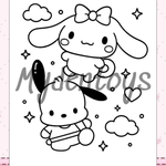 Cinnamoroll Coloring Book - Free Dowload