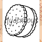 Bakery Coloring Book - Free Dowload