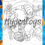 Sonic Coloring Book - Free Dowload
