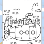 Transports Coloring Book - Free Dowload