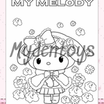 My Melody Coloring Book - Free Dowload