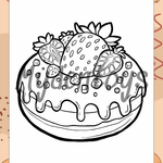 Bakery Coloring Book - Free Dowload