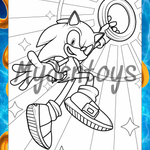 Sonic Coloring Book - Free Dowload