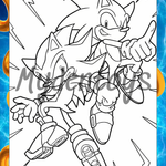 Sonic Coloring Book - Free Dowload
