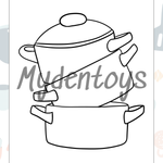 Cozy Kitchen Coloring Book - Free Dowload