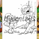 The Smurfs Coloring Book - Free Dowload