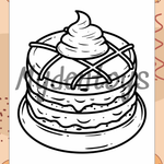 Bakery Coloring Book - Free Dowload