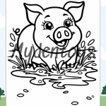 Animals: Farm Coloring Book - Free Dowload