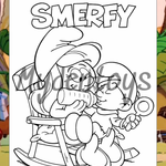 The Smurfs Coloring Book - Free Dowload
