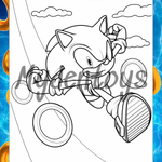 Sonic Coloring Book - Free Dowload