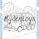 Transports Coloring Book - Free Dowload