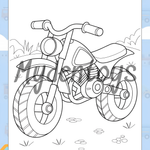 Transports Coloring Book - Free Dowload