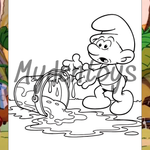 The Smurfs Coloring Book - Free Dowload