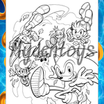 Sonic Coloring Book - Free Dowload