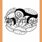 Sushi Coloring Book - Free Printable