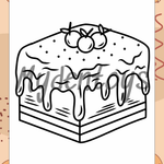 Bakery Coloring Book - Free Dowload