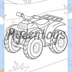 Transports Coloring Book - Free Dowload