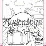 Cinnamoroll Coloring Book - Free Dowload
