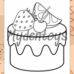 Bakery Coloring Book - Free Dowload