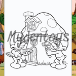 The Smurfs Coloring Book - Free Dowload