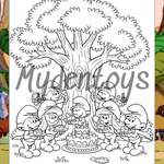 The Smurfs Coloring Book - Free Dowload