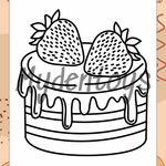 Bakery Coloring Book - Free Dowload