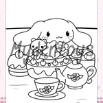 Cinnamoroll Coloring Book - Free Dowload