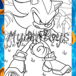 Sonic Coloring Book - Free Dowload