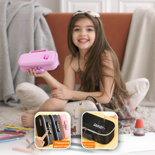 Lockable Large Pencil Case