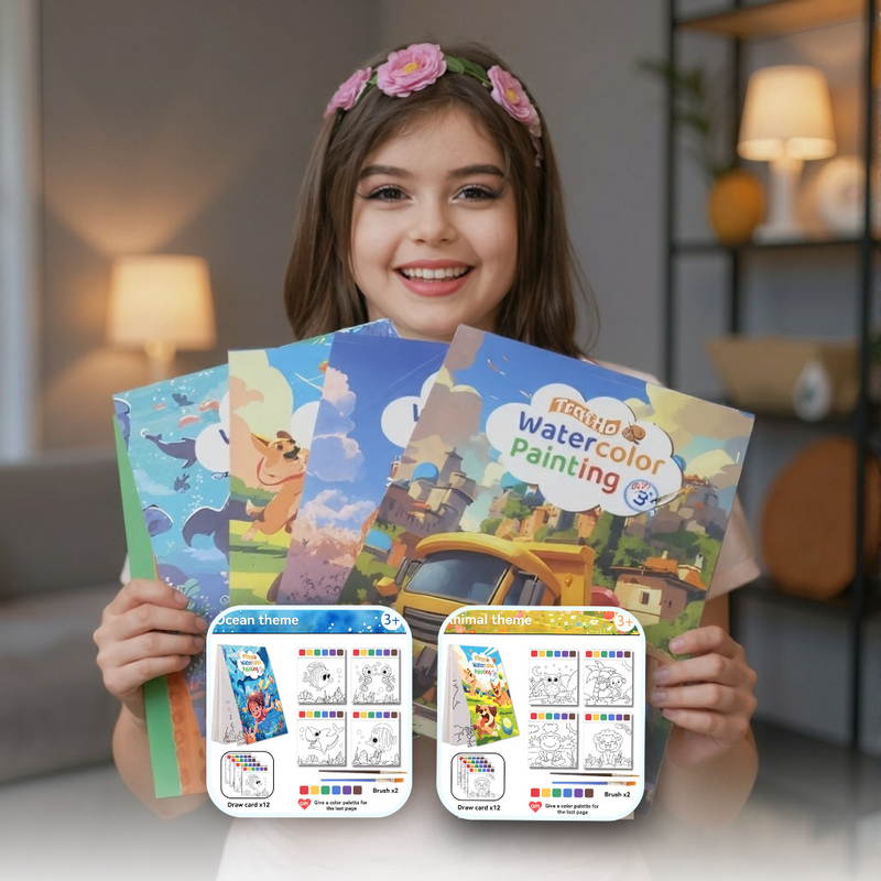 Magical Watercolor Fun Book