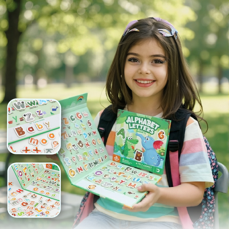Magnetic Alphabet Adventure Book