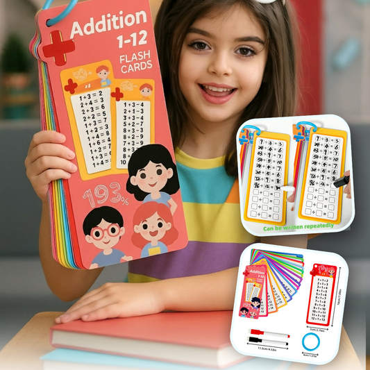 Math Wiz Flash Pack – 5-in-1 Learning Set