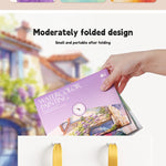 Kids Watercolor Graffiti Painting Book – 12 Color Set