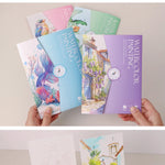 Kids Watercolor Graffiti Painting Book – 12 Color Set