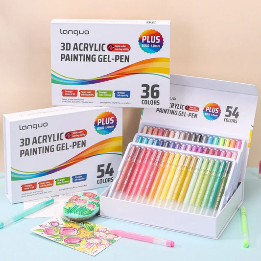 3D Acrylic Gel Pen Set