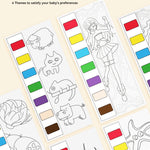 Pocket Watercolor Fun Book - 12 pages