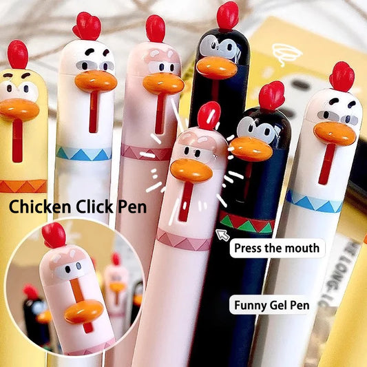 Funny Chicken Click Pen