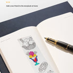 Pocket Watercolor Fun Book - 12 pages
