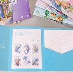 Kids Watercolor Graffiti Painting Book – 12 Color Set