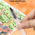 Kids Watercolor Graffiti Painting Book – 12 Color Set