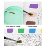 Pocket Watercolor Fun Book - 12 pages
