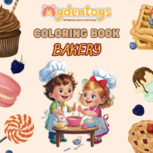 Bakery Coloring Book - Free Dowload