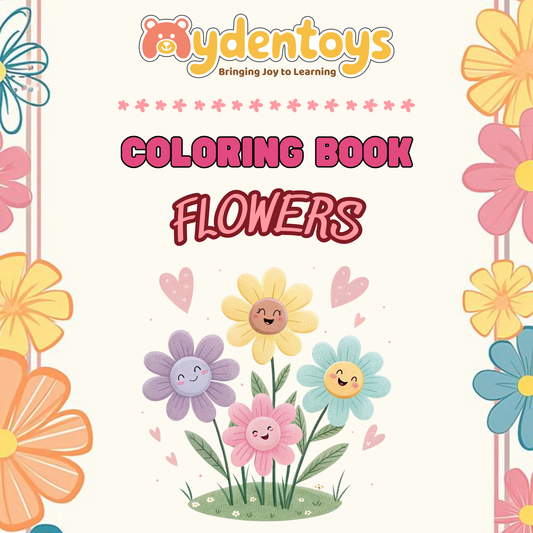 Flowers Coloring Book - Free Dowload