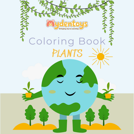Plants Coloring Book - Free Download