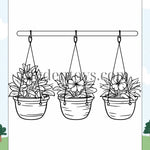 Plants Coloring Book - Free Download
